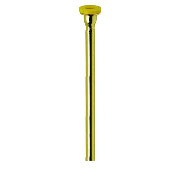 BrassCraft 3/8 in. O.D. x 20 in. Copper Toilet Riser in Polished Brass