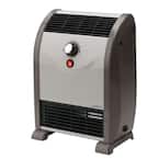 Automatic Air Flow 1500-Watt Electric Convection Portable Space Heater with Tip-Over Safety Switch