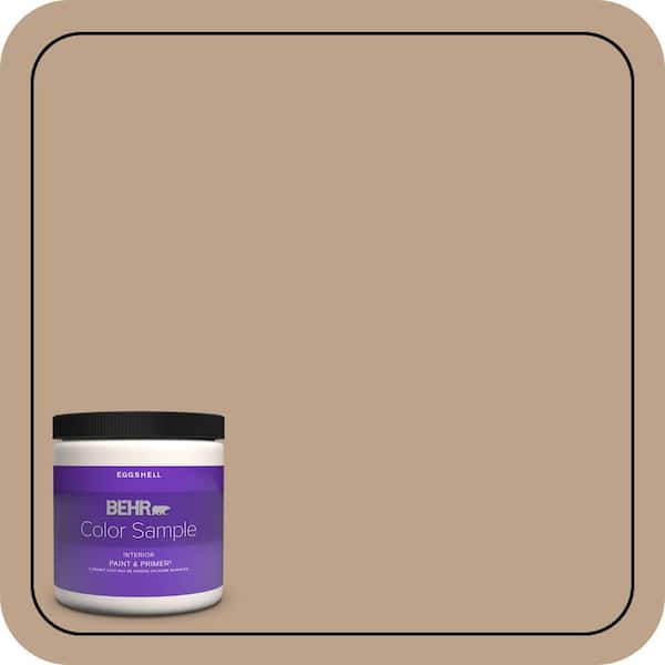 BEHR PREMIUM PLUS 8 oz. #N260-4 Merino Eggshell Enamel Interior Paint & Primer Color Sample