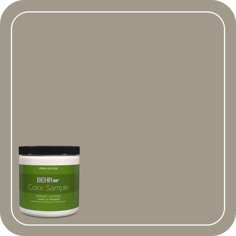 8 oz. #QE-58 Moon Rock Semi-Gloss Interior/Exterior Paint & Primer Color Sample price history on PriceWatchPro