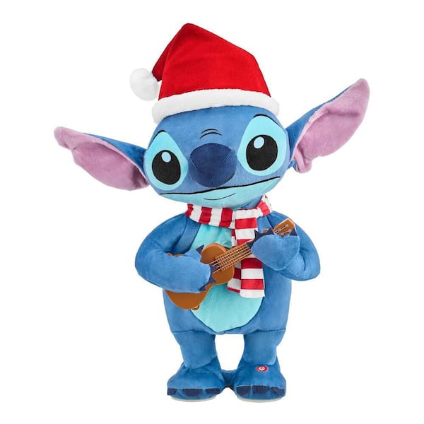 Animated Rocker Stitch Playing Ukulele