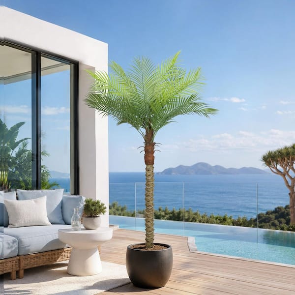 Vitalismo 6ft. Artificial Palm Tree Tropical Faux Phoenix Palm