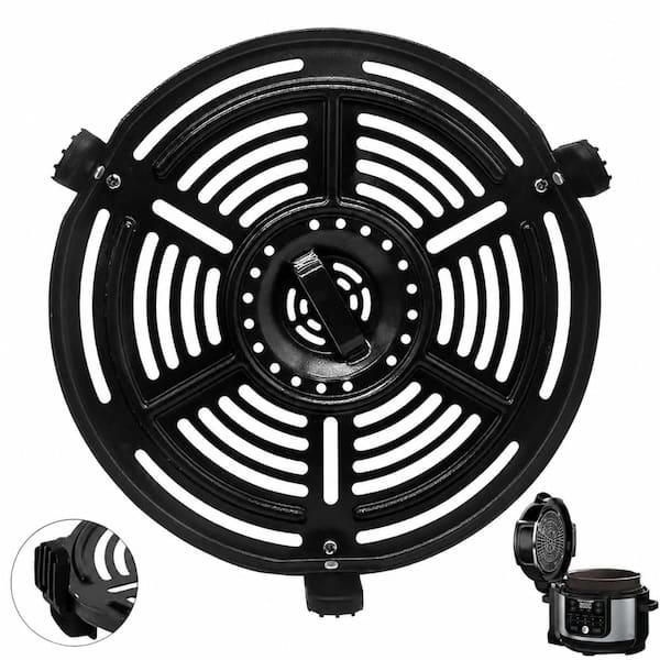 9.7 in Round Air Fryer Grill Pan Replacement for Ninja 5 Qt, 6.5 Qt, and 8 Qt Pressure Cooker Air Fryer Combos