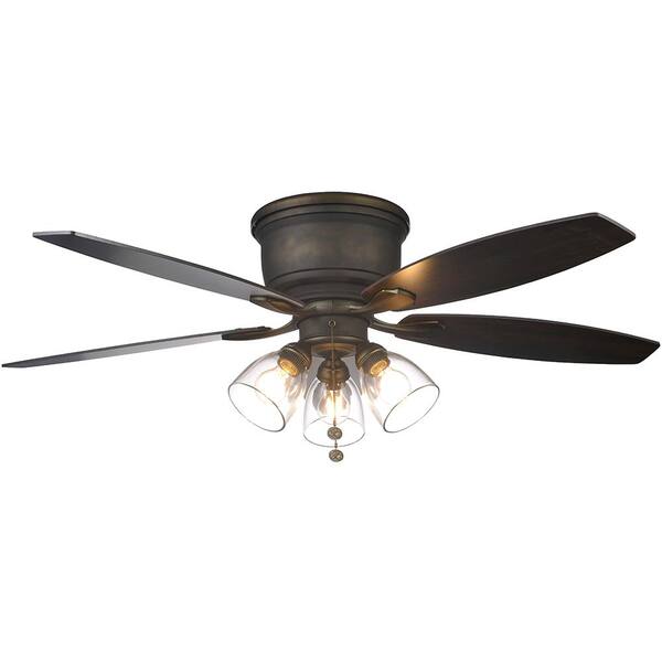 Hampton Bay Stoneridge 52 In Indoor, Ceiling Fans Without Blades Home Depot