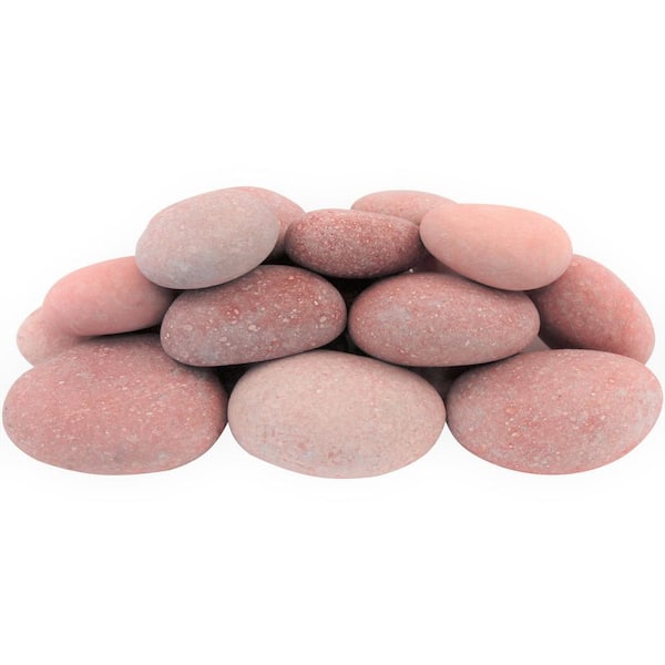 Rain Forest 21.6 cu. ft. 1 in. to 3 in. 1620 lbs. Bahama Pink Pebbles