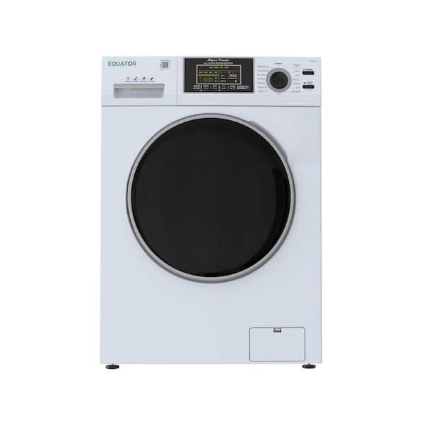 2.47 cu. ft. Electric All-in-One Washer Dryer Combo in White with 1400 RPM, 110V and 26 lbs. Capacity