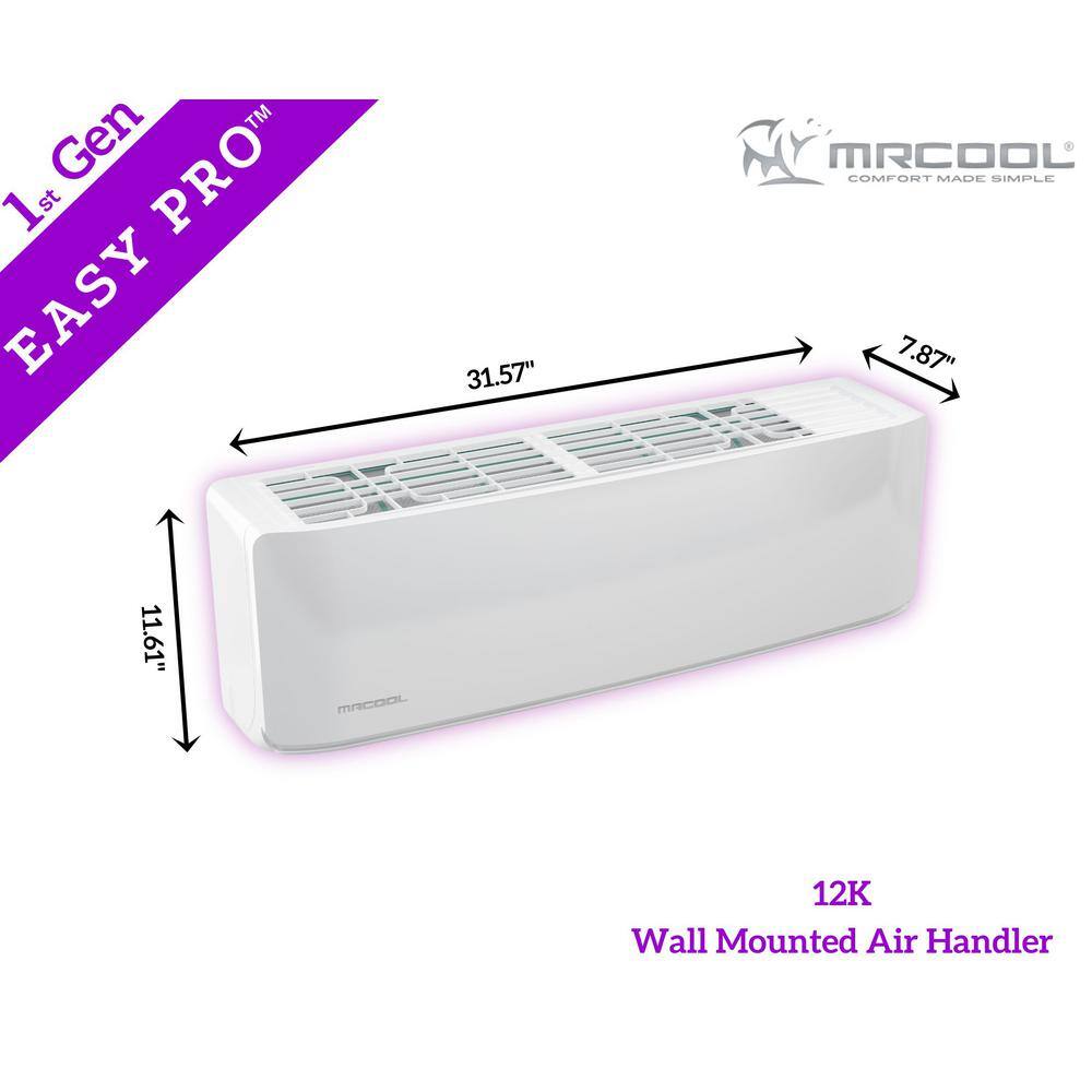 MrCool 12k BTU White Ductless Mini-Split Heat Pump System