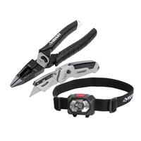 Husky 8-in 6-in-1 Pliers w/300 Lumens Headlamp and Utility Knife Deals