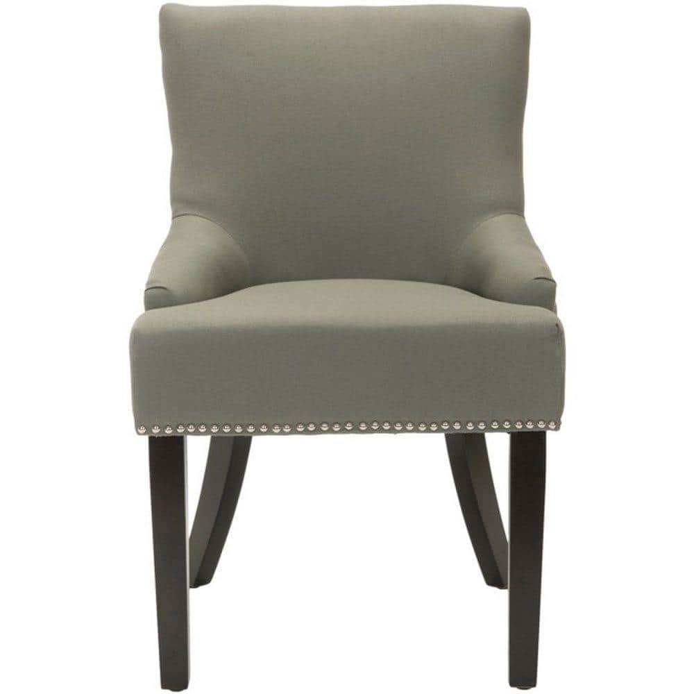 Lotus Sea Mist Linen Upholstered Parsons Side Chair