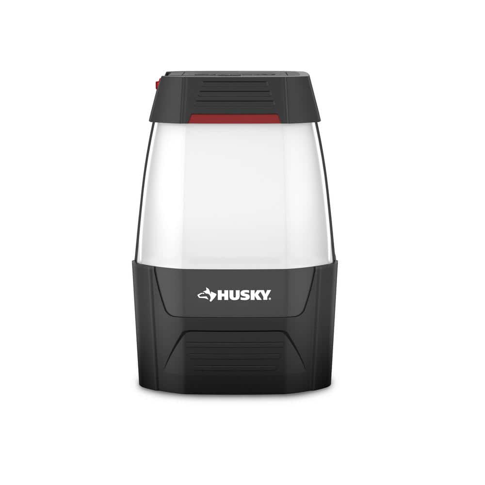 Husky 2000 Lumens Hybrid Power LED Lantern with Rechargeable Battery