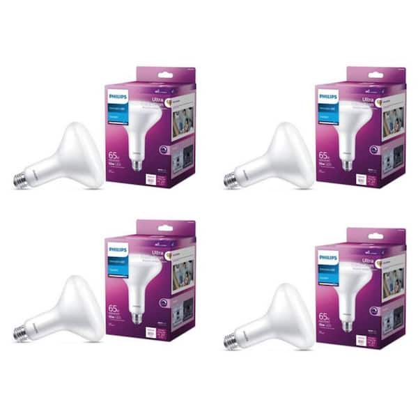 65-Watt Equivalent BR40 Dimmable E26 LED Light Bulb Soft White and Daylight 5000K Combo (1-Pack)