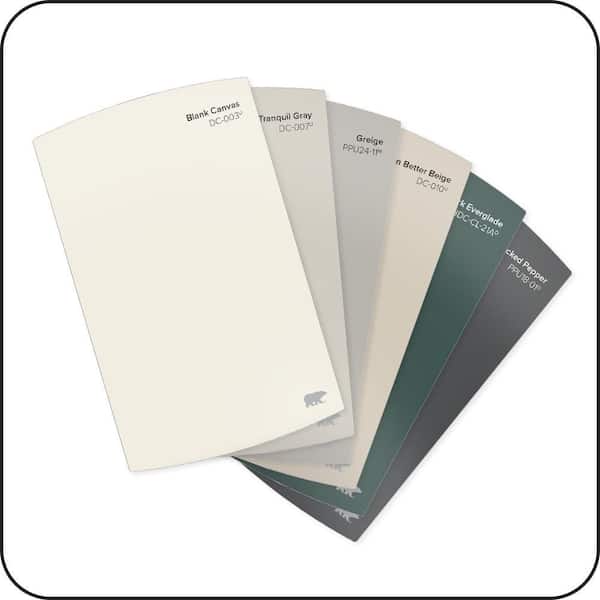 BEHR 2.75 in. x 4.5 in. Top Designer Collection 6-Color Chip Set