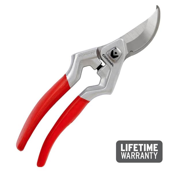 Corona XSeries 1 in. Cut Capacity High Carbon Steel Blade with Ergonomic Tapered Handles Bypass Pruner