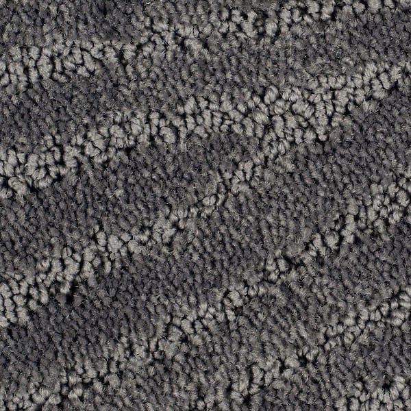 Lifeproof with Petproof Technology Echo Creek  - Mindful Grey - Gray 38 oz. Triexta Pattern Installed Carpet
