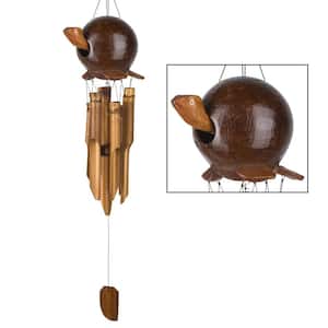 Asli Arts Gooney Bamboo Chime, 34 in. Gertyl Turtle Wind Chime CGT452