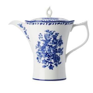 12 oz. Blue Porcelain Blue Tea Pots with Lid (Set of 12)