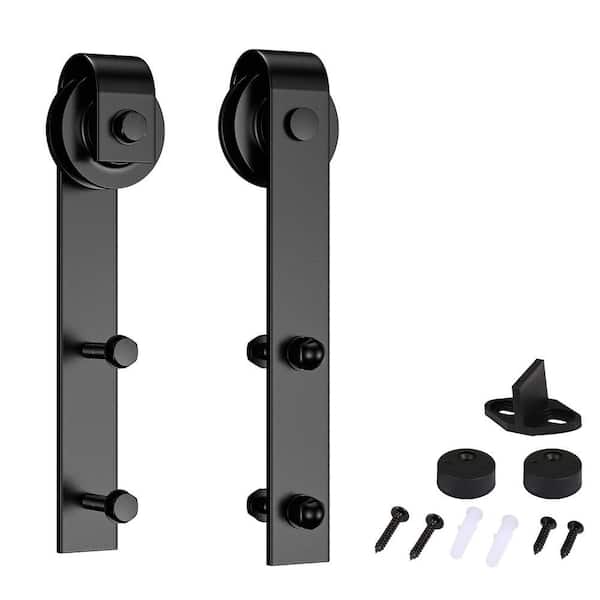 J-Shaped Barn Door Hardware Rollers