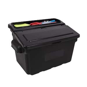 14 in. Outrigger Tool Storage Utility Cart Bin