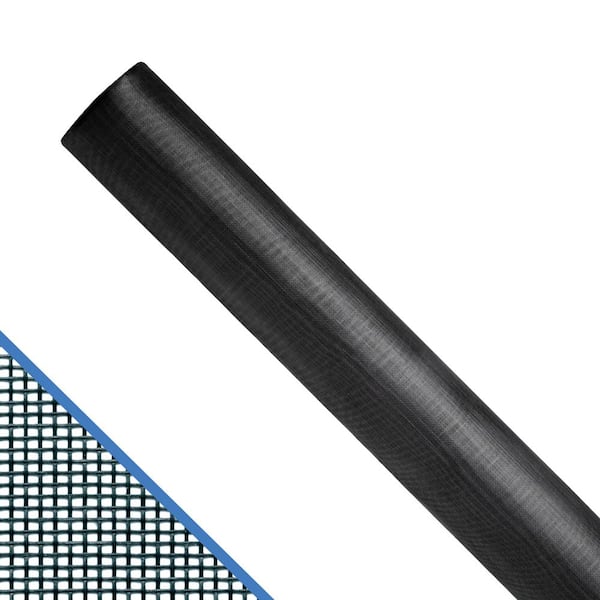108 in. x 100 ft. Charcoal Pool and Patio Premium Polyester P4 Screen Roll