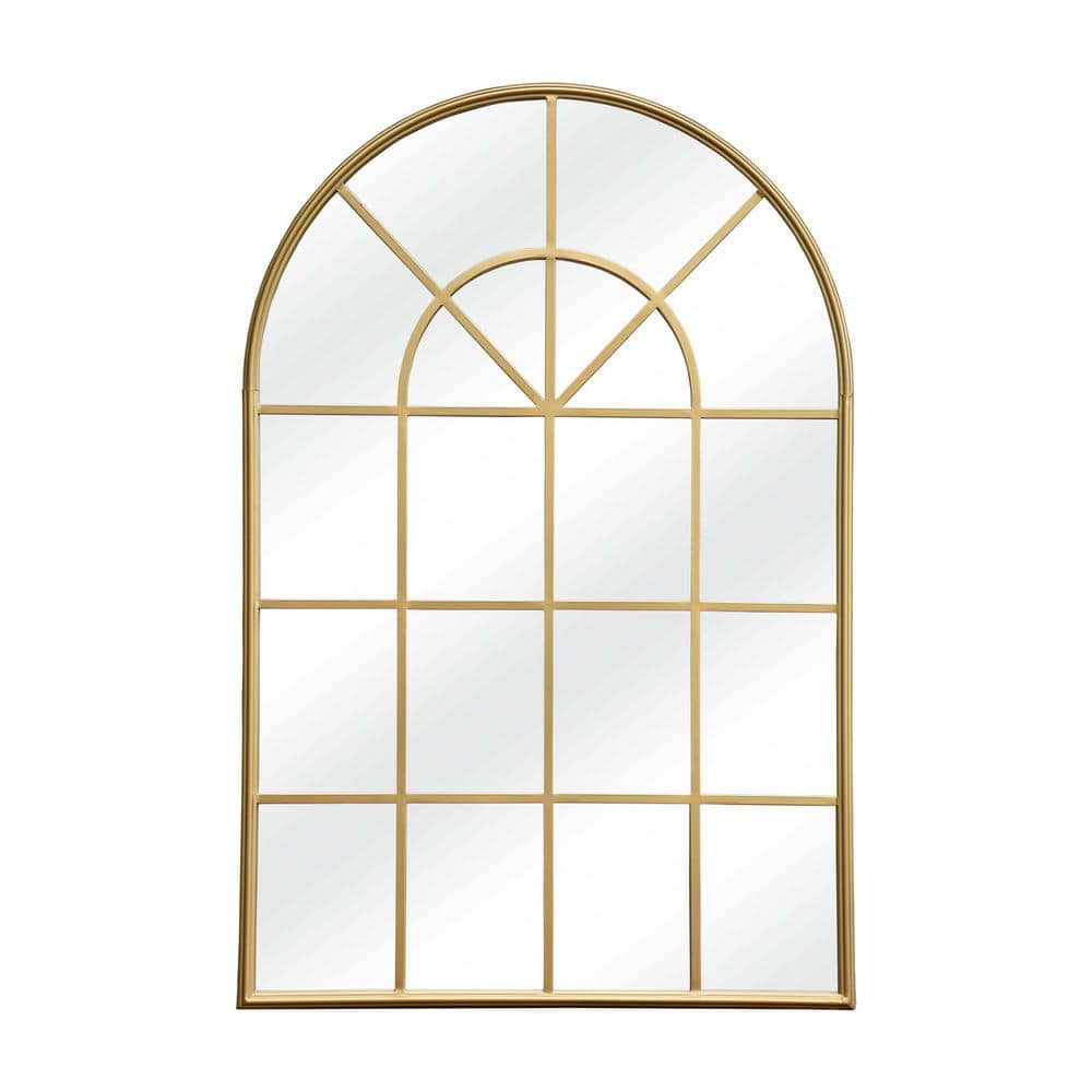 Reviews for PARISLOFT 28 in. H x 41.5 in. W Modern Arched Windowpane ...