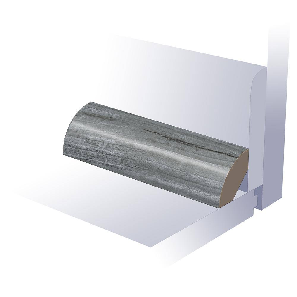 Smokey Keystone 0.8 in. T x 0.8 in. W x 94 in. L Waterproof Quarter Round Moulding price history on PriceWatchPro