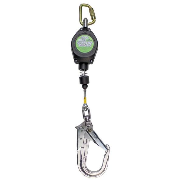PeakWorks Leading Edge SRD 10 ft. Self Retracting Lifeline with Single Leg and Aluminum Form