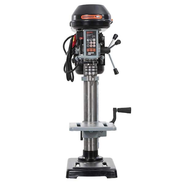 SHOPMAX 10 in. 9-Speed Bench Drill Press with 5/8 in. Chuck SD1013