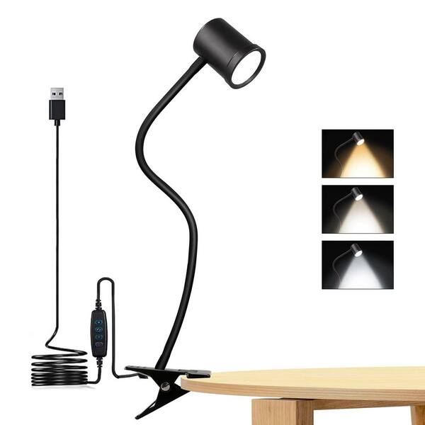 Amazon Gooseneck Clip On Led Light KEDSUM 7W Dimmable LED Clip On