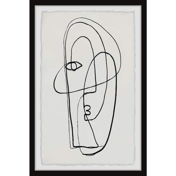 Unbranded "Out of the Ordinary" by Marmont Hill Framed Abstract Art Print 18 in. x 12 in. .