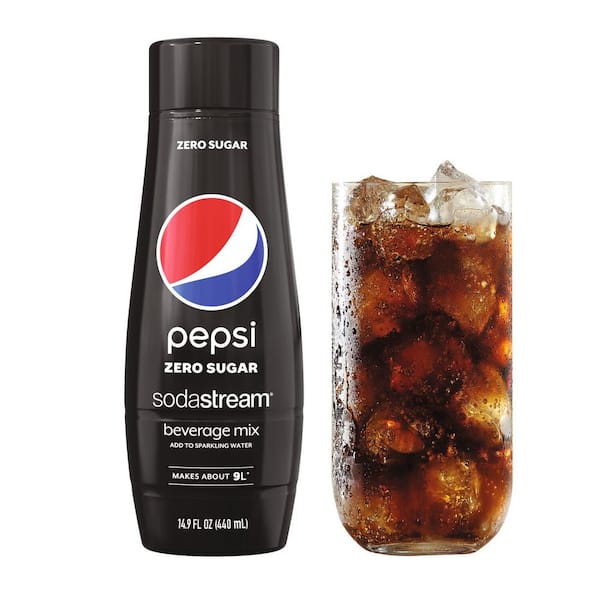 SodaStream SodaStream Pepsi Zero Beverage Mix Flavor (440ml, Pack of 4 ...