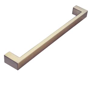 Architectural 12 in. Center-to-Center Satin Brass Appliance Drawer Pull