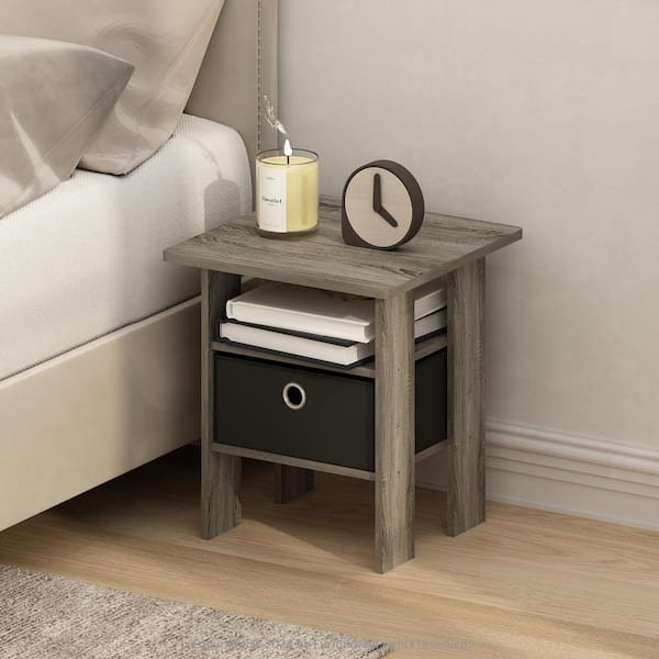 Tidur French Oak 17.5 in. W Nightstand