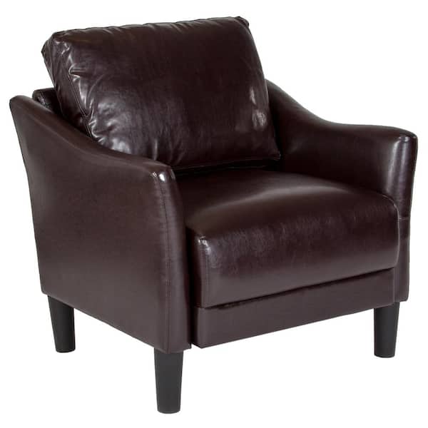 Carnegy Avenue Brown Leather Arm Chair