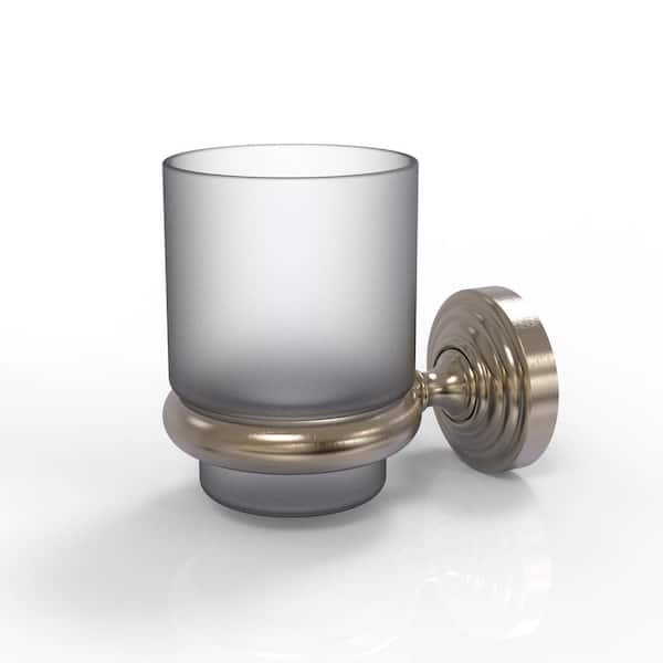 Waverly Place Collection Wall Mounted Tumbler Holder in Antique Pewter