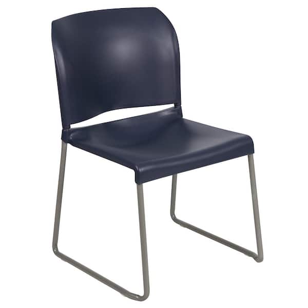 Carnegy Avenue Navy Plastic Side Chair