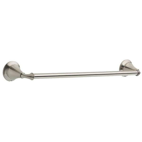Delta Linden 18 in. Wall Mount Towel Bar Bath Hardware Accessory in Stainless Steel