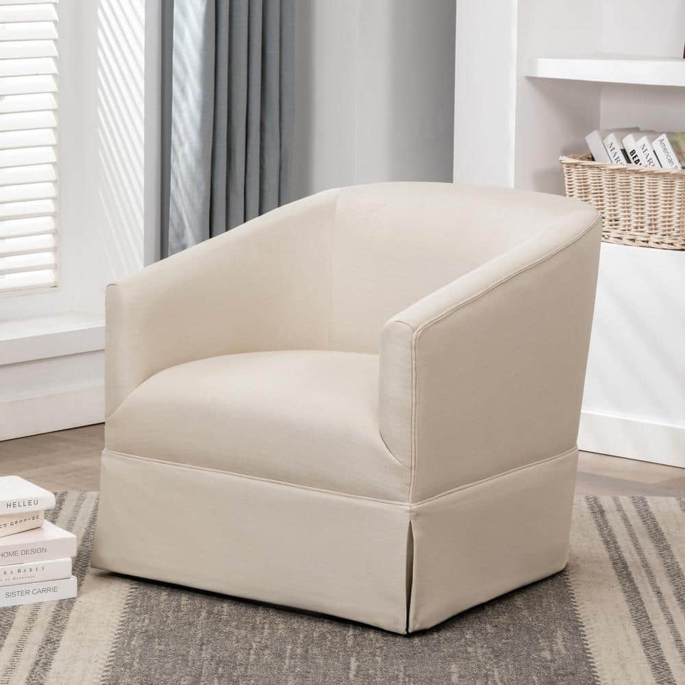 Elm Linen Arm Chair (Set of 1)