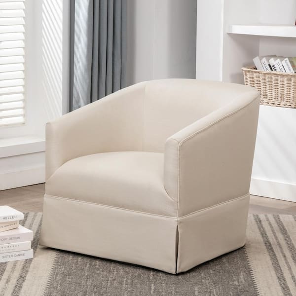 Unbranded Elm Linen Arm Chair (Set of 1)
