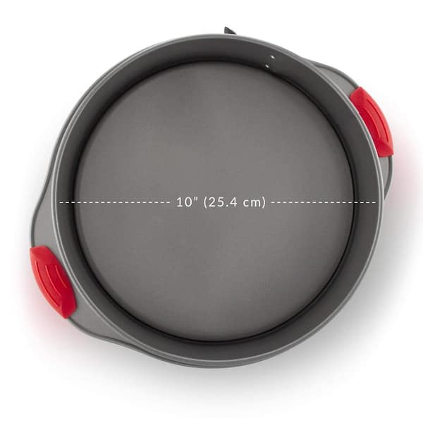 0.17 Qt. Nonstick Round Springform Pan, Baking Mold, Leakproof Cake Pan Silicone Handles