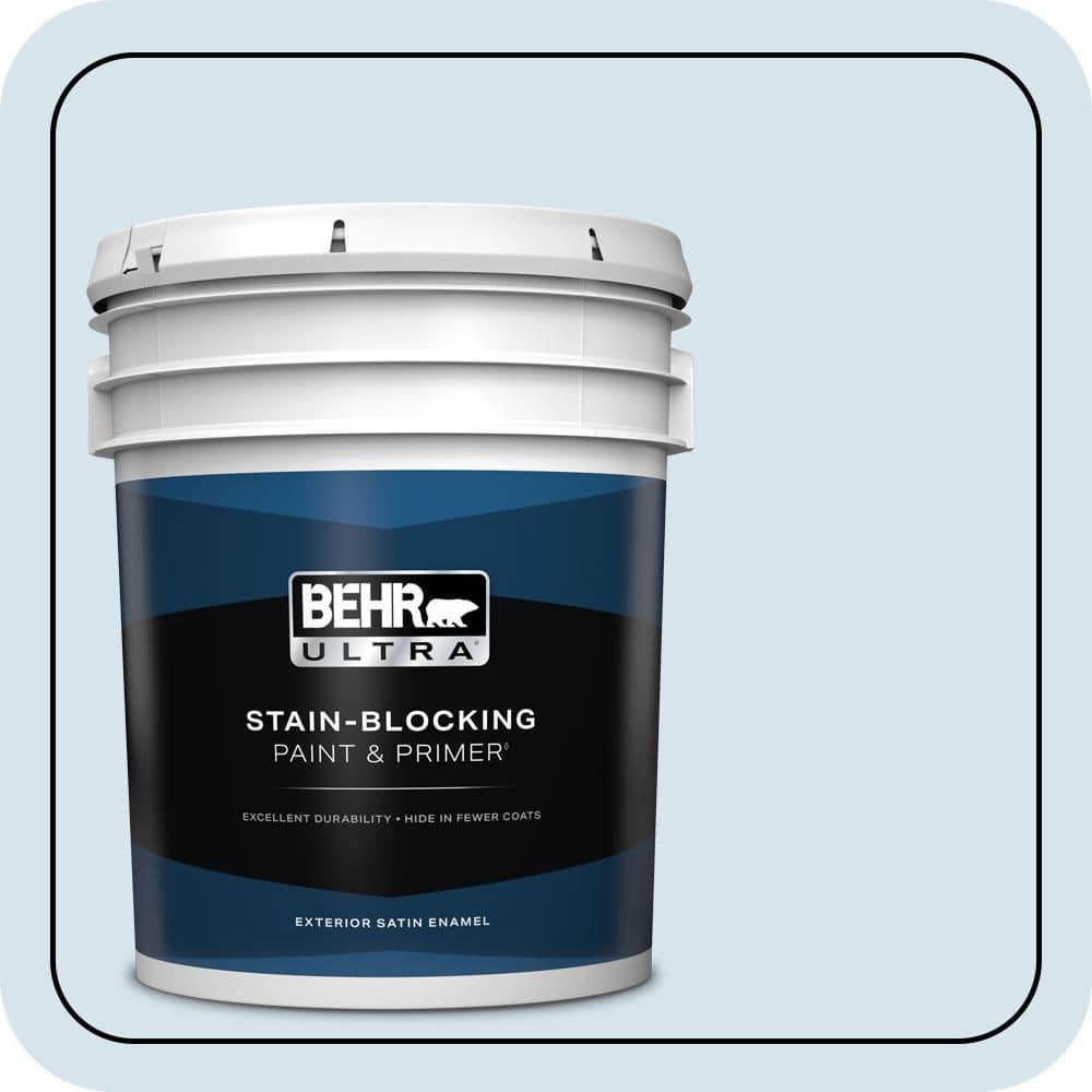 5 gal. #560C-1 Rain Water Satin Enamel Exterior Paint & Primer price history on PriceWatchPro
