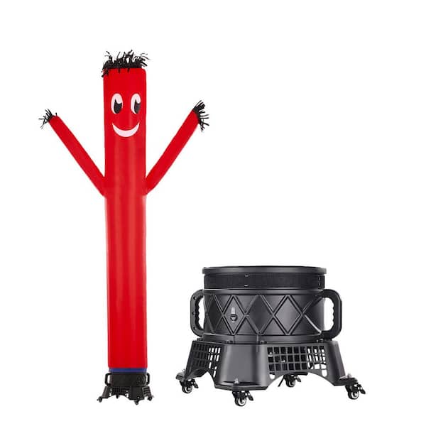 Air Dancers Inflatable Tube Man Set, 10 ft. Tall, Wacky Waving Inflatable Dancing Tube Guy with 9/10 HP Blower