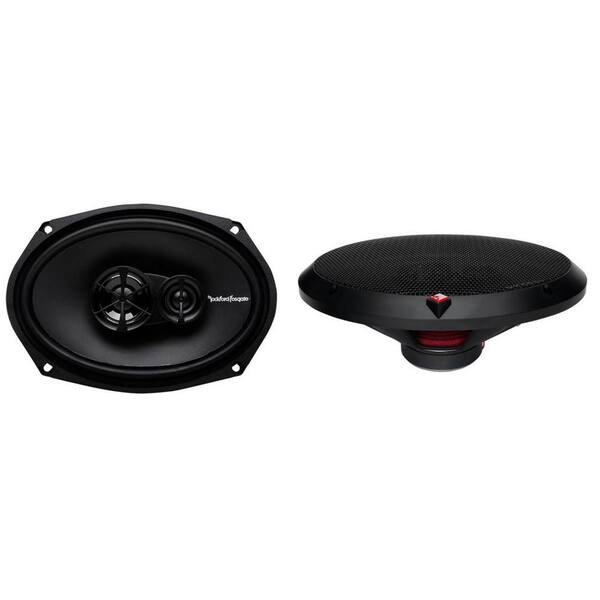 Rockford Fosgate Prime 6 in. x 9 in. 3-Way Full-Range Coaxial Car Speaker, Pair