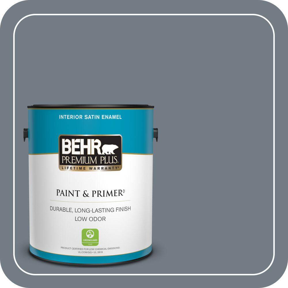 1 gal. #PPF-38 Deep Shale Satin Enamel Low Odor Interior Paint & Primer price history on PriceWatchPro