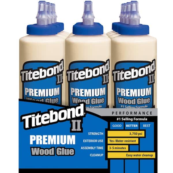 Titebond 16 oz. Titebond II Premium Wood Glue 12 Pack