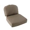 Royal Garden Lake Adela Outdoor Lounge Chair Cushion in Tan FRA62036 ...