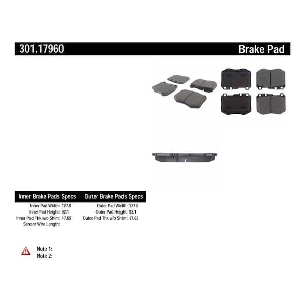 Centric Parts Disc Brake Pad Set