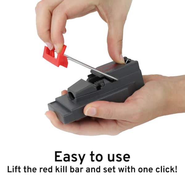Warkul Effective Mouse Trap Labor-saving Plastic High Sensitivity Mouse  Killer Household Supplies 