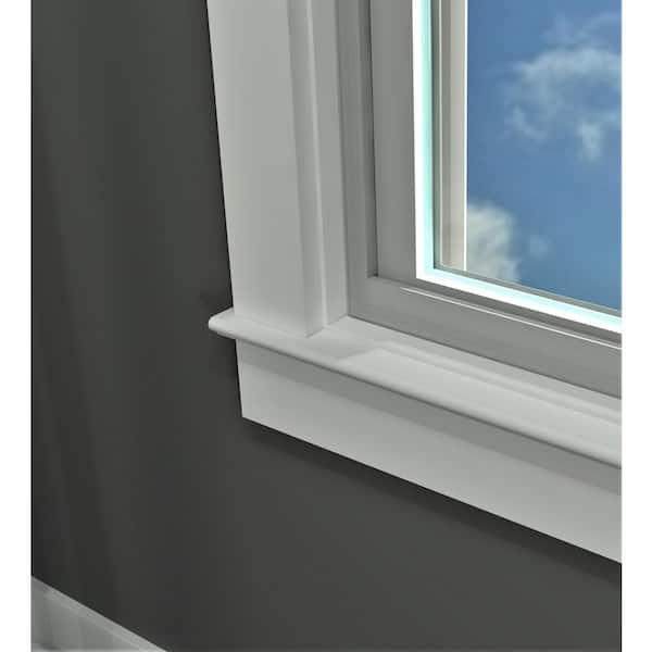 Royal® Building Products 1-1/4 x 6 x 10' White PVC Trim Board Royal® Building Products 1-1/4 x 6 x 10' White PVC Trim Board