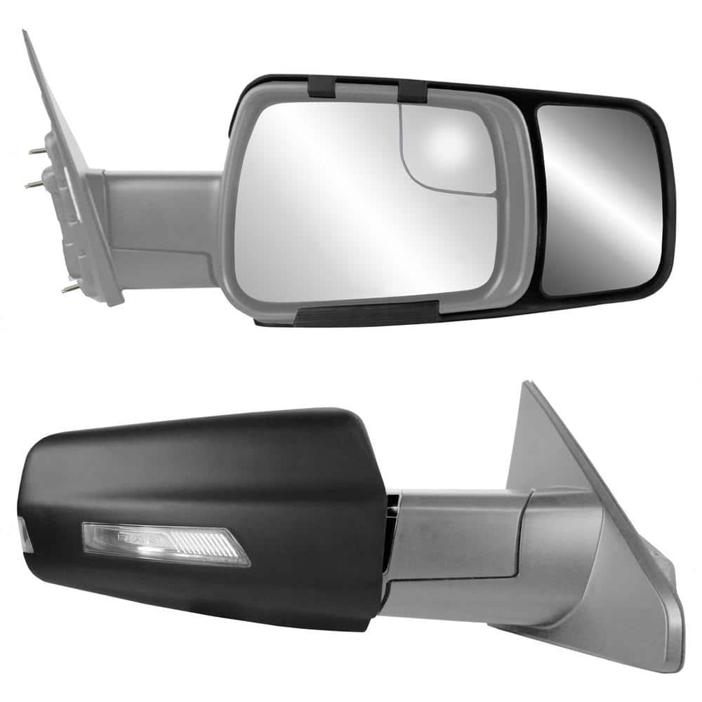 Snap & Zap Clip-on Towing Mirror Set for 2019 Plus Ram 1500 80730 - The  Home Depot