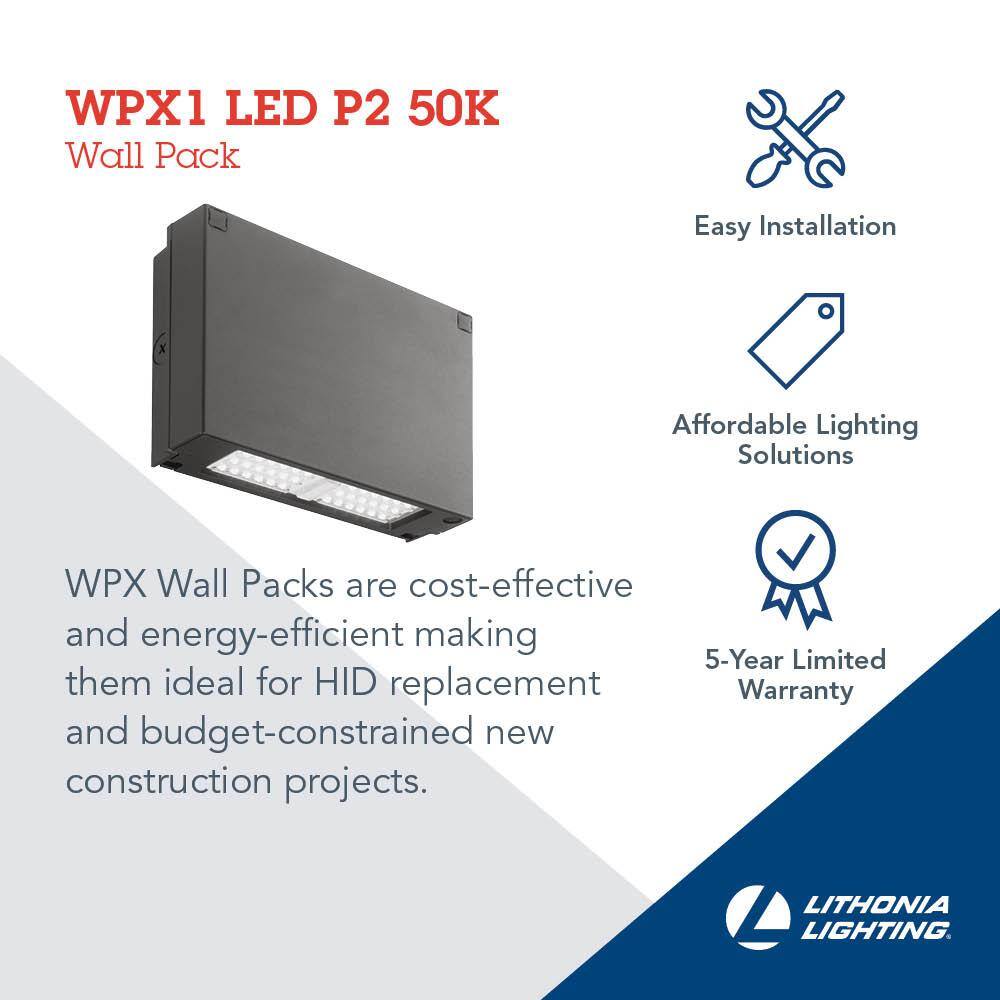 Bronze 8" LED Wall Pack Light